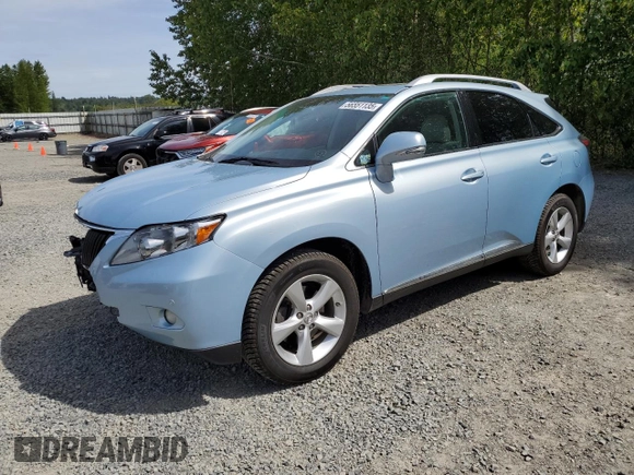 2012 Lexus RX 350 z VIN 2T2BK1BAXCC129903, wystawiony jako Copart lot #56551135 z przebiegiem 158 550 mil mil oraz Szkody całkowita. Historia ofert i sprzedaży dostępna na DreamBid. Obrazek 1.