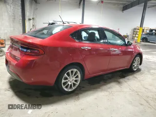 2013 Dodge Dart Limited with VIN 1C3CDFCA7DD188799, listed as a Copart auction lot 57661195 with 26,774 mi miles and Salvage title. Bid and sale history available at DreamBid. Image 3.