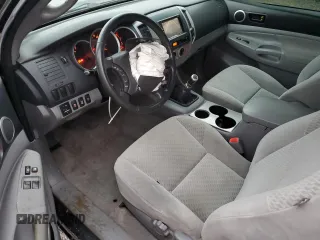 2010 Toyota Tacoma with VIN 5TEUX4EN2AZ726629, listed as a Copart auction lot 85171204 with 123,537 mi miles and Salvage Title. Bid and sale history available at carsss.com. Image 8.