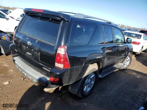 2004 Toyota 4Runner Limited with VIN JTEBT17R240035909, listed as a Copart auction lot 50452685 with 304,549 mi miles and Clean Title. Bid and sale history available at carsss.com. Image 3.