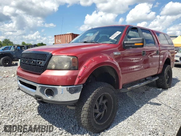 2007 Ford F-150 XLT with VIN 1FTRW14W17KD00400, listed as a Copart auction lot 65022195 with 254,841 mi miles and Clean title. Bid and sale history available at DreamBid. Image 1.