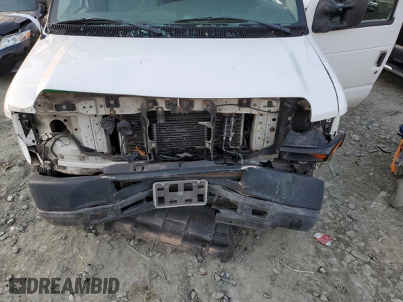 2008 Ford Econoline Cargo Commercial with VIN 1FTNE24W58DA04003, listed as a Copart auction lot 83749744 with 210,905 mi miles and Salvage title. Bid and sale history available at DreamBid. Image 12.