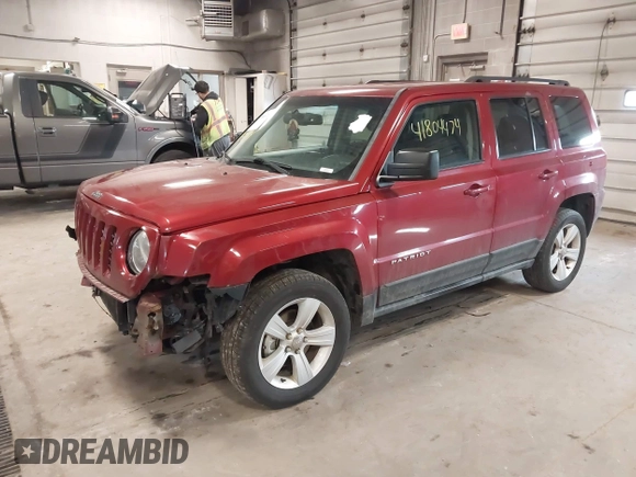 2016 Jeep Patriot High Altitude Edition with VIN 1C4NJRFB5GD685731, listed as a IAAI auction lot 41804474 with 125,184 mi miles. Bid and sale history available at carsss.com. Image 17.