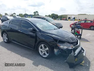 2017 Chevrolet Volt LT with VIN 1G1RA6S56HU204783, listed as a IAAI auction lot 41867517 with 109,321 mi miles. Bid and sale history available at carsss.com. Image 1.