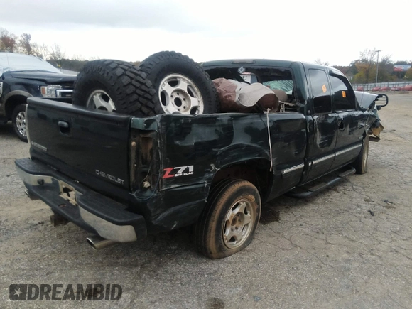 2002 Chevrolet Silverado 1500 LT with VIN 2GCEK19T121128922, listed as a IAAI auction lot 35254498 with Not Provided miles and . Bid and sale history available at DreamBid. Image 4.