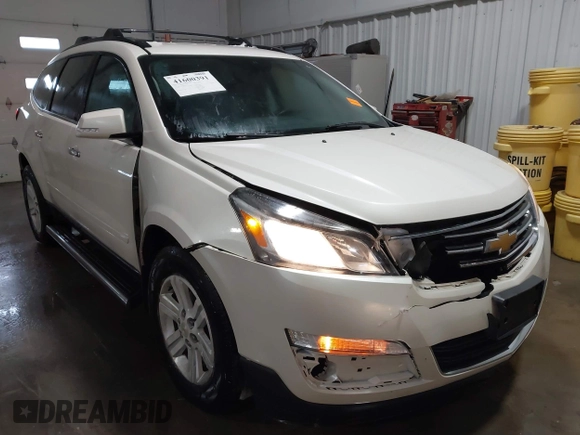 2013 Chevrolet Traverse LT with VIN 1GNKVGKD4DJ204519, listed as a IAAI auction lot 41600391 with 190,295 mi miles and . Bid and sale history available at DreamBid. Image 6.
