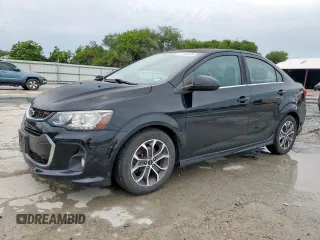 2018 Chevrolet Sonic LT with VIN 1G1JD5SHXJ4104250, listed as a Copart auction lot 61194995 with Not provided miles and Salvage title. Bid and sale history available at DreamBid. Image 1.
