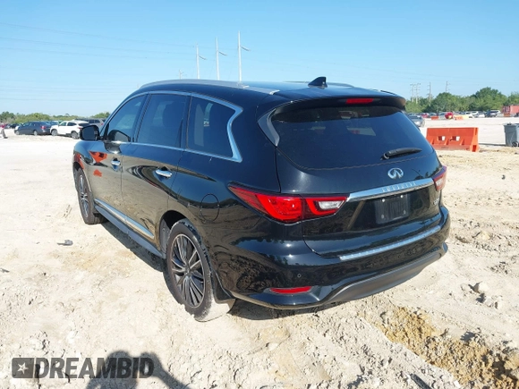 2020 Infiniti QX60 Pure with VIN 5N1DL0MN4LC539573, listed as a IAAI auction lot 42010032 with 104,507 mi miles and . Bid and sale history available at DreamBid. Image 3.