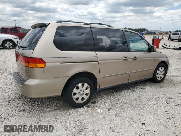 2004 Honda Odyssey EX z VIN 5FNRL18684B118446, wystawiony jako Copart lot #56468445 z przebiegiem 153 848 mil mil oraz Szkoda całkowita • Salvage title. Historia ofert i sprzedaży dostępna na DreamBid. Obrazek 3.