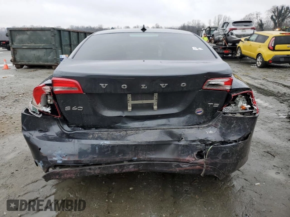 2015 Volvo S60 T5 Drive-E Premier Plus with VIN YV140MFC7F1309794, listed as a Copart auction lot 42718355 with 0 mi miles and Salvage Title. Bid and sale history available at carsss.com. Image 6.