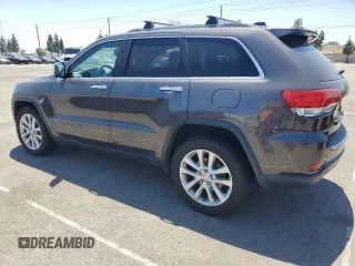 2017 Jeep Grand Cherokee Limited with VIN 1C4RJFBGXHC608216, listed as a Copart auction lot 64508125 with 113,127 mi miles and Clean title. Bid and sale history available at DreamBid. Image 2.