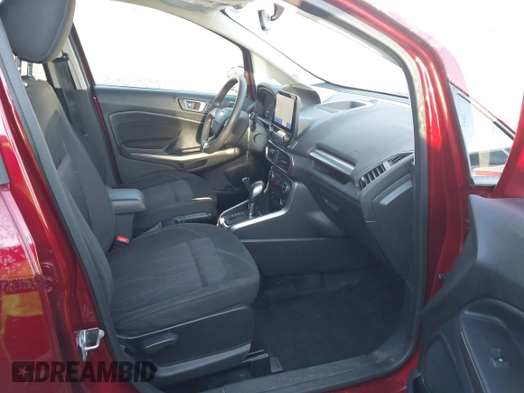 2021 Ford EcoSport SE with VIN MAJ3S2GE4MC439796, listed as a IAAI auction lot 41238032 with 59,028 mi miles and . Bid and sale history available at DreamBid. Image 5.