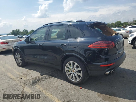 2017 Porsche Cayenne S E-Hybrid with VIN WP1AE2A27HLA70895, listed as a Copart auction lot 62656685 with 93,708 mi miles and Salvage title. Bid and sale history available at DreamBid. Image 2.