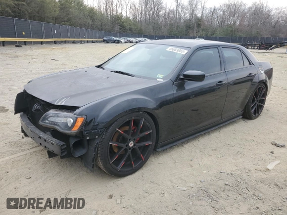 2014 Chrysler 300 with VIN 2C3CCABG7EH222370, listed as a Copart auction lot 46653055 with 121,983 mi miles and Salvage Title. Bid and sale history available at carsss.com. Image 1.
