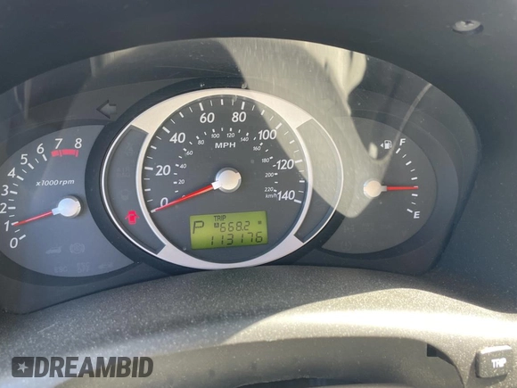 2009 Hyundai Tucson GLS with VIN KM8JM12B89U975392, listed as a Copart auction lot 55508145 with 113,176 mi miles and Clean Title. Bid and sale history available at carsss.com. Image 8.