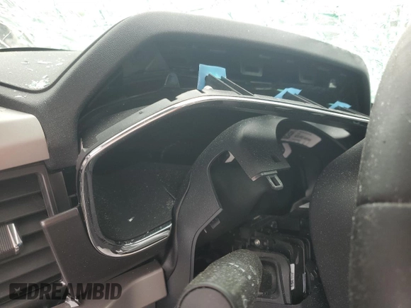 2023 Ford F-150 Lightning Pro with VIN 1FTVW1EL9PWG58758, listed as a Copart auction lot 64410814 with Not provided miles and Salvage title. Bid and sale history available at DreamBid. Image 9.