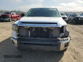 2020 Toyota Tundra 2WD SR with VIN 5TFRY5F1XLX257143, listed as a Copart auction lot 46160065 with 128,237 mi miles and Salvage Title. Bid and sale history available at carsss.com. Image 5.
