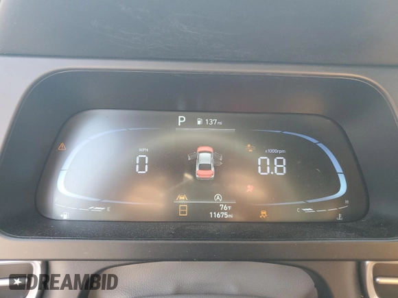 2024 Hyundai Elantra SE with VIN KMHLL4DG3RU825714, listed as a Copart auction lot 60360395 with 11,675 mi miles and Salvage title. Bid and sale history available at DreamBid. Image 9.