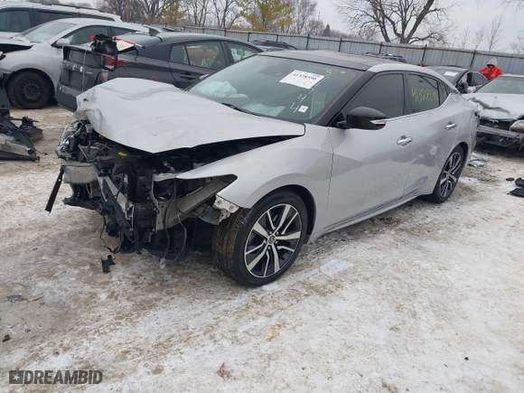 2020 Nissan Maxima SL with VIN 1N4AA6DV4LC374744, listed as a IAAI auction lot 41328590 with 93,722 mi miles. Bid and sale history available at carsss.com. Image 18.