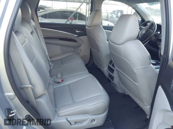 2016 Acura MDX w/Tech with VIN 5FRYD3H4XGB021609, listed as a IAAI auction lot 41459777 with 103,294 mi miles. Bid and sale history available at carsss.com. Image 8.