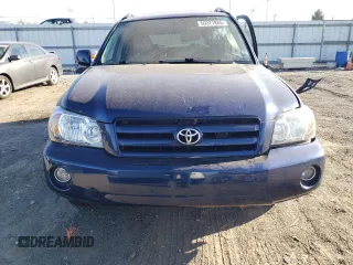 2005 Toyota Highlander with VIN JTEEP21A550087501, listed as a Copart auction lot 50377885 with 176,842 mi miles and Salvage Title. Bid and sale history available at DreamBid. Image 5.