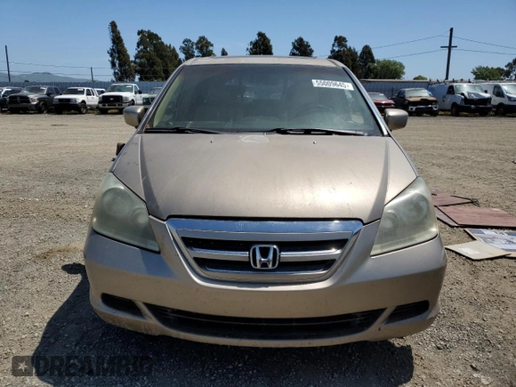 2005 Honda Odyssey EX-L with VIN 5FNRL38665B064836, listed as a Copart auction lot 55009645 with 223,655 mi miles and Clean Title. Bid and sale history available at carsss.com. Image 5.