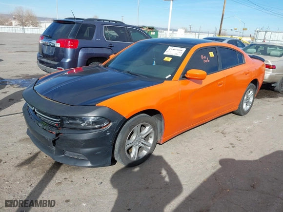2017 Dodge Charger SE with VIN 2C3CDXBG2HH503741, listed as a IAAI auction lot 41467088 with 109,550 mi miles. Bid and sale history available at carsss.com. Image 17.