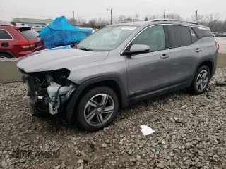 2020 GMC Terrain SLT with VIN 3GKALVEV9LL176943, listed as a Copart auction lot 44705425 with 105,805 mi miles and Non Repairable. Bid and sale history available at carsss.com. Image 1.