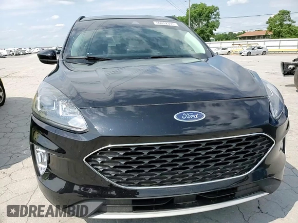 2021 Ford Escape SEL with VIN 1FMCU0H66MUA70235, listed as a Copart auction lot 56652395 with 48,766 mi miles and Salvage title. Bid and sale history available at DreamBid. Image 14.