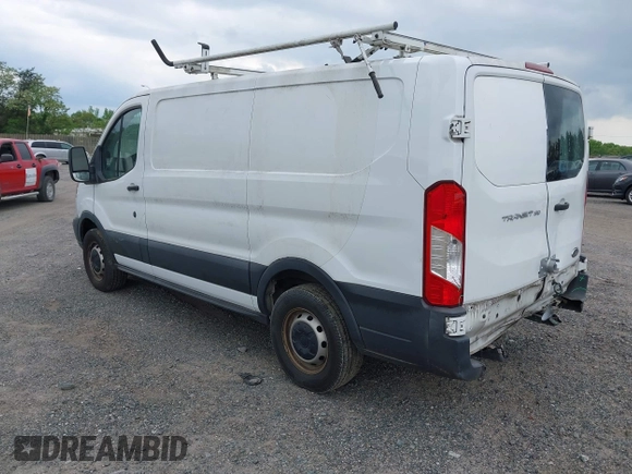 2016 Ford Transit Cargo with VIN 1FTYE1ZM8GKA63622, listed as a IAAI auction lot 41887397 with 153,206 mi miles and . Bid and sale history available at carsss.com. Image 3.