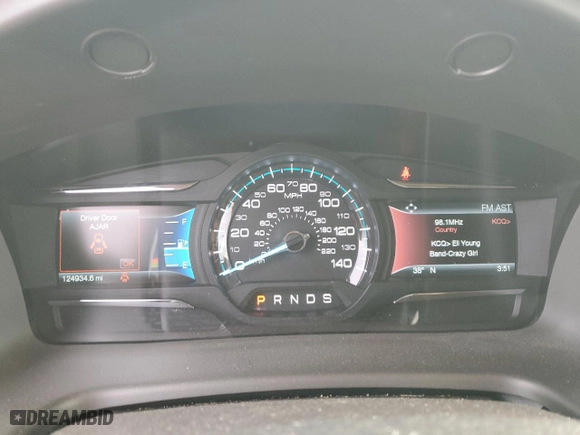 2019 Ford Flex SEL with VIN 2FMGK5C85KBA01259, listed as a Copart auction lot 47396585 with 124,934 mi miles and Clean Title. Bid and sale history available at carsss.com. Image 9.