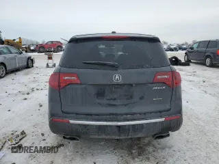 2013 Acura MDX Tech Pkg with VIN 2HNYD2H37DH510679, listed as a Copart auction lot 45404195 with 111,483 mi miles and Salvage Title. Bid and sale history available at carsss.com. Image 6.