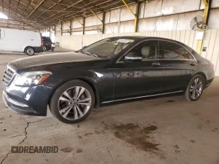 2018 Mercedes-Benz S S 450 with VIN WDDUG6GB0JA343299, listed as a Copart auction lot 50515705 with 115,474 mi miles and Clean Title. Bid and sale history available at carsss.com. Image 1.
