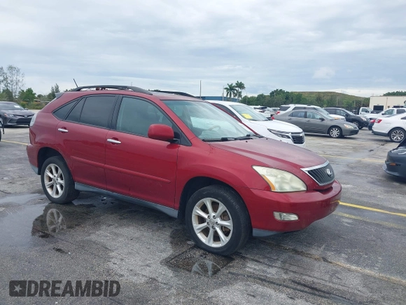 2009 Lexus RX 350 with VIN 2T2GK31U09C080751, listed as a IAAI auction lot 42230117 with 254,034 mi miles and . Bid and sale history available at DreamBid. Image 1.