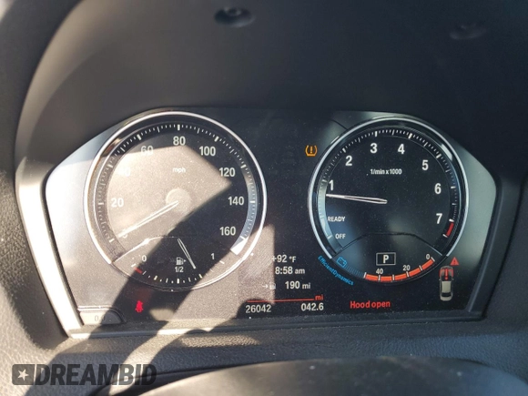 2020 BMW 2 Series M240i with VIN WBA2J5C03L7F84565, listed as a Copart auction lot 70721044 with 26,042 mi miles and Salvage Title. Bid and sale history available at carsss.com. Image 9.
