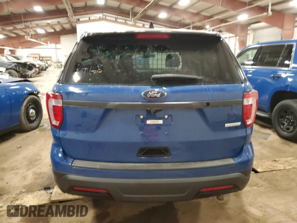 2019 Ford Police Interceptor Utility z VIN 1FM5K8AT2KGB15728, wystawiony jako Copart lot #47269075 z przebiegiem 101 595 mil mil oraz Czysty tytuł • Clean title. Historia ofert i sprzedaży dostępna na DreamBid. Obrazek 6.