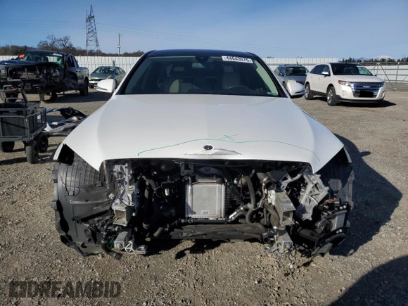 2021 Mercedes-Benz C 300 with VIN W1KWF8DBXMR643580, listed as a Copart auction lot 44043075 with 26,458 mi miles and Salvage Title. Bid and sale history available at carsss.com. Image 5.