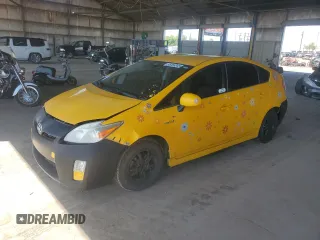 2010 Toyota Prius II with VIN JTDKN3DU3A0215883, listed as a Copart auction lot 55055345 with 318,216 mi miles and Clean Title. Bid and sale history available at carsss.com. Image 1.