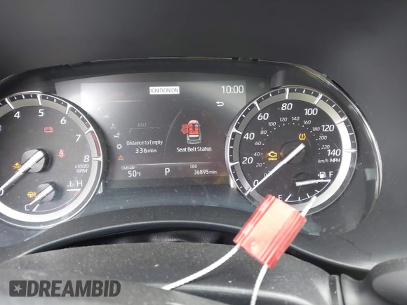2022 Toyota Highlander XLE with VIN 5TDGZRBH6NS591080, listed as a IAAI auction lot 42271952 with 36,895 mi miles and . Bid and sale history available at DreamBid. Image 7.