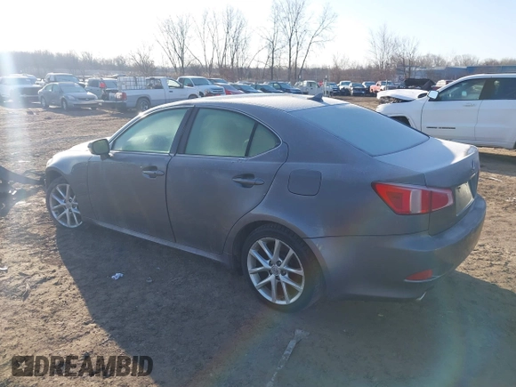 2012 Lexus IS 250 with VIN JTHCF5C28C5058546, listed as a IAAI auction lot 41779480 with 106,992 mi miles and . Bid and sale history available at DreamBid. Image 3.