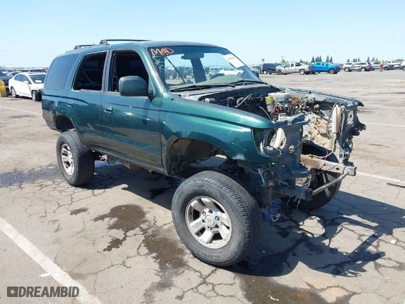 2001 Toyota 4Runner SR5 with VIN JT3HN86R719055071, listed as a IAAI auction lot 41998301 with 1 mi miles. Bid and sale history available at carsss.com. Image 1.