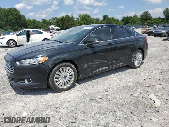 2013 Ford Fusion SE Hybrid with VIN 3FA6P0LU7DR288731, listed as a Copart auction lot 63902215 with 124,176 mi miles and Salvage title. Bid and sale history available at DreamBid. Image 1.