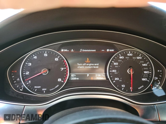 2018 Audi A6 Sport z VIN WAUF3AFC7JN079323, wystawiony jako Copart lot #50827405 z przebiegiem 75 554 mil mil oraz Szkoda całkowita • Salvage title. Historia ofert i sprzedaży dostępna na DreamBid. Obrazek 9.