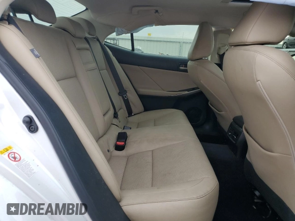 2018 Lexus IS with VIN JTHBA1D27J5066202, listed as a Copart auction lot 48615465 with 59,525 mi miles and Salvage Title. Bid and sale history available at carsss.com. Image 10.