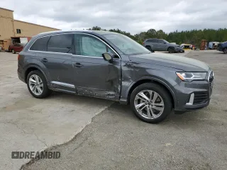 2022 Audi Q7 Premium Plus with VIN WA1LJBF78ND002311, listed as a Copart auction lot 49668015 with 99,075 mi miles and Salvage title. Bid and sale history available at DreamBid. Image 4.