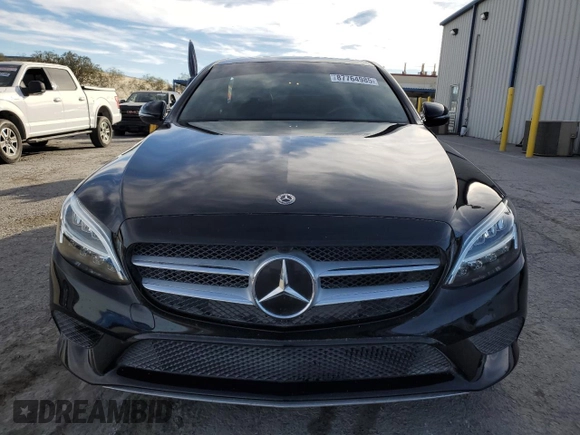 2020 Mercedes-Benz C with VIN WDDWF8DB2LR563401, listed as a Copart auction lot 87764985 with 46,262 mi miles and Salvage Title. Bid and sale history available at carsss.com. Image 5.