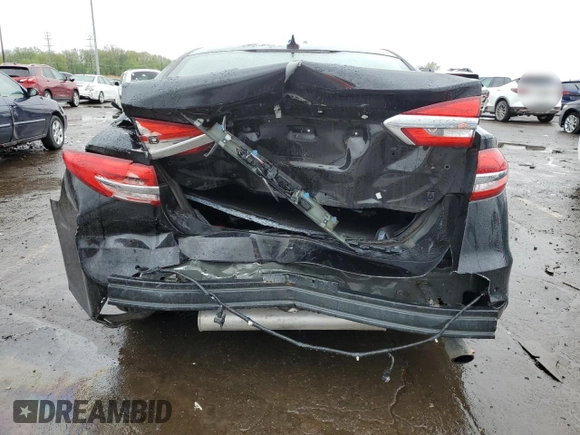 2020 Ford Fusion SE with VIN 3FA6P0HD7LR253405, listed as a Copart auction lot 55436015 with 50,839 mi miles and Non repairable. Bid and sale history available at DreamBid. Image 6.