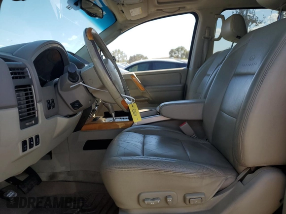 2005 Infiniti QX56 with VIN 5N3AA08C75N813218, listed as a Copart auction lot 76592754 with 139,975 mi miles and Clean Title. Bid and sale history available at DreamBid. Image 7.