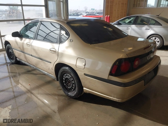 2004 Chevrolet Impala with VIN 2G1WF52E449238291, listed as a IAAI auction lot 41687794 with 229,792 mi miles. Bid and sale history available at carsss.com. Image 3.