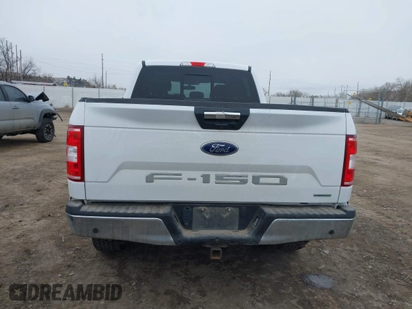 2019 Ford F-150 XL with VIN 1FTFW1E41KKF32648, listed as a IAAI auction lot 41685246 with 33,127 mi miles. Bid and sale history available at carsss.com. Image 16.